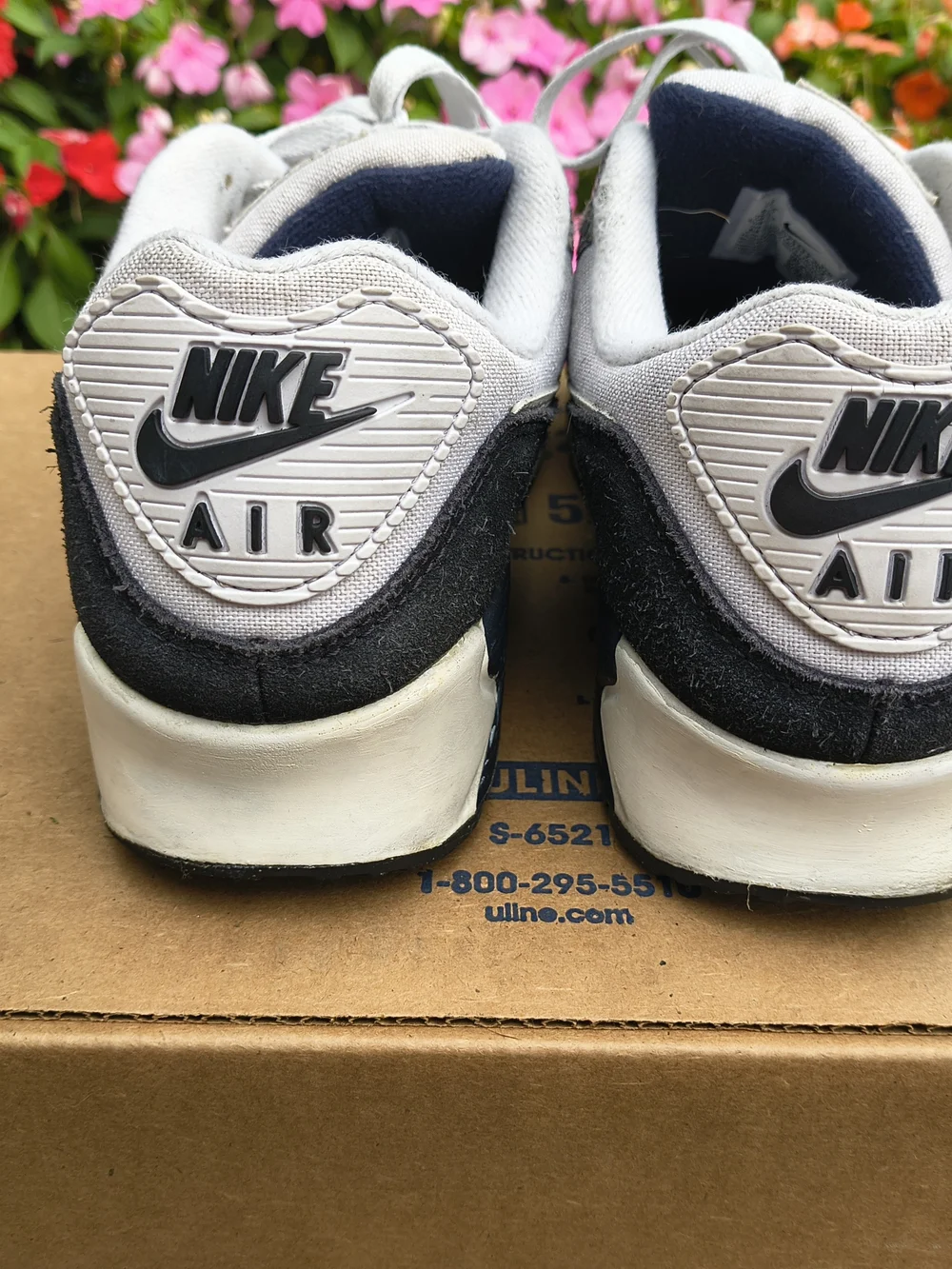 Nike Air Max Sneakers - Black, Gray & White